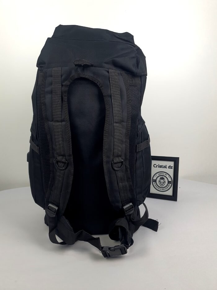 Lizbin  Sac à Dos de Randonnée De Camping 80L, Sac à Dos Tactique Militaire Molle Extra Large, Résistant à l'eau (Noir) - Image 11