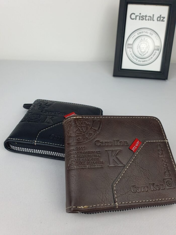 portefeuille et porte carte avec fermeture très luxe - Image 4