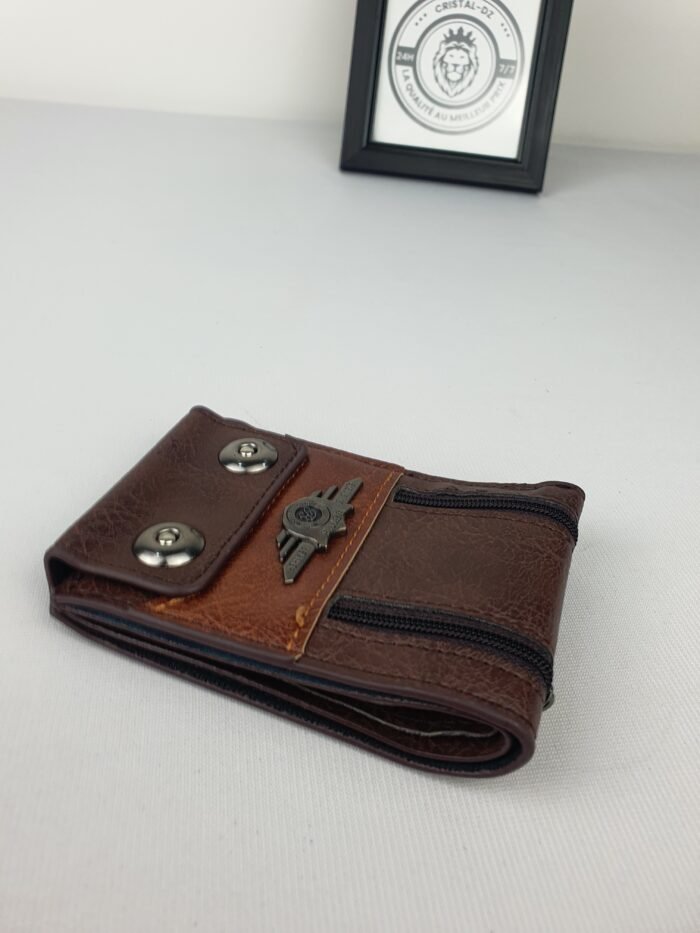 portefeuille et porte cartes  BOVI'S en cuir très bon qualité - Image 5