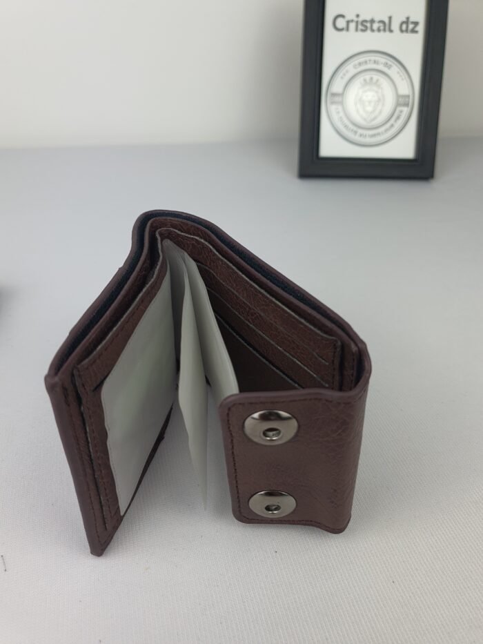 portefeuille et porte cartes  BOVI'S en cuir très bon qualité - Image 3