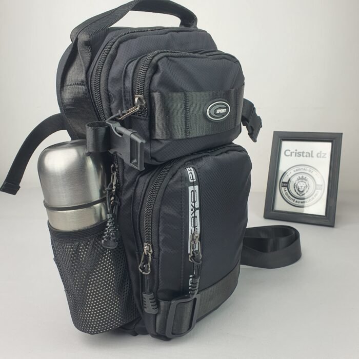 Sac à bandoulière PAZRSASX, sac messager, sac à dos imperméable pour homme - Noir - - Image 8