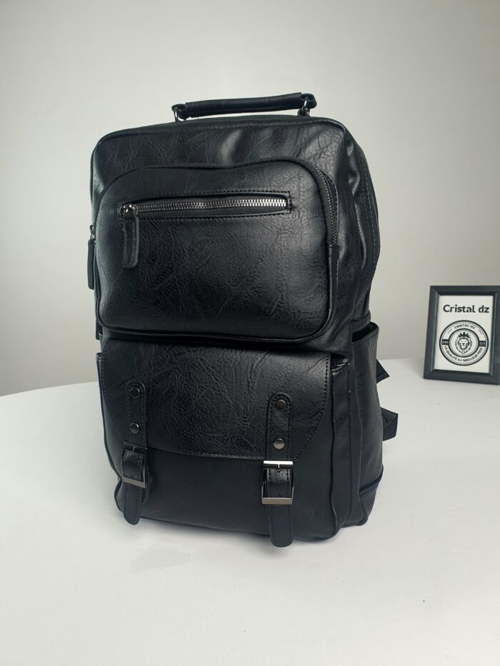 Un sac à dos classique au design fabuleux et extrêmement élégant, adapté aux amateurs de luxe.Cuir PU à Fermeture éclair Vintage - Image 17