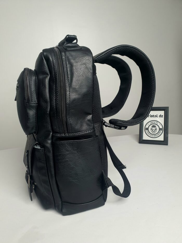 Un sac à dos classique au design fabuleux et extrêmement élégant, adapté aux amateurs de luxe.Cuir PU à Fermeture éclair Vintage - Image 10