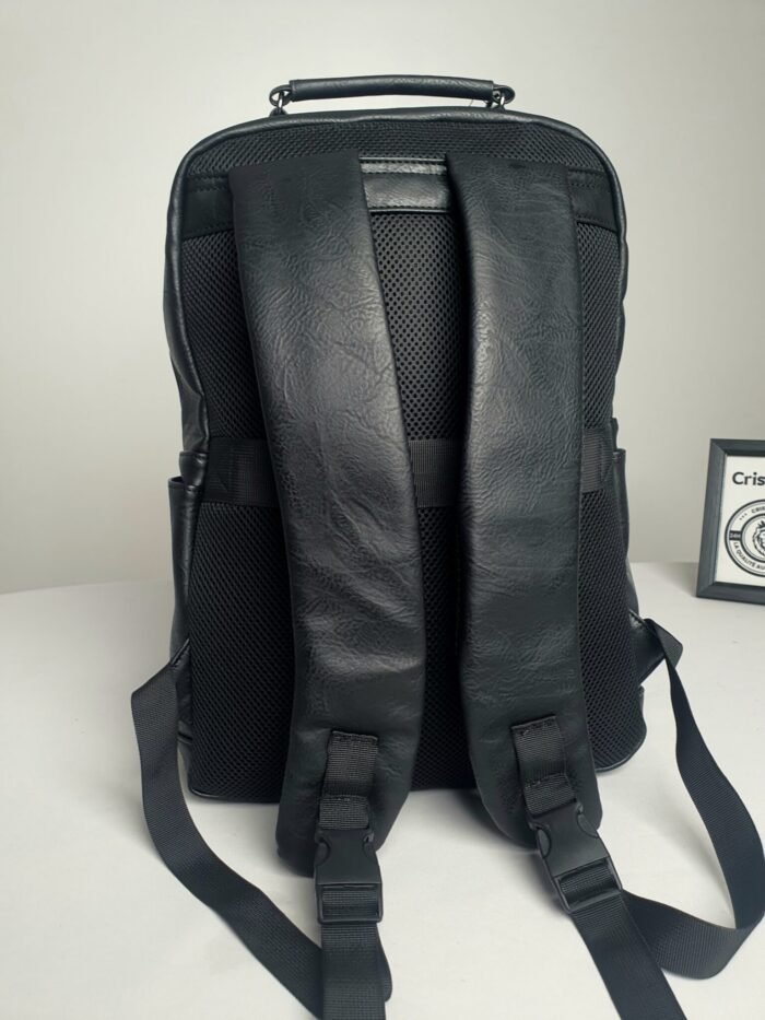 Un sac à dos classique au design fabuleux et extrêmement élégant, adapté aux amateurs de luxe.Cuir PU à Fermeture éclair Vintage - Image 14