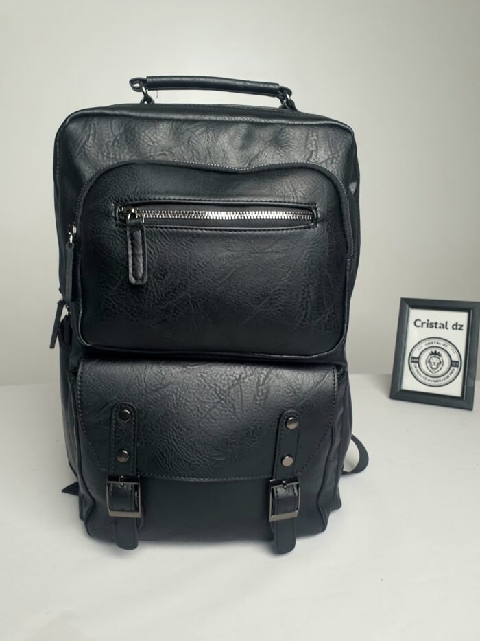 Un sac à dos classique au design fabuleux et extrêmement élégant, adapté aux amateurs de luxe.Cuir PU à Fermeture éclair Vintage - Image 15