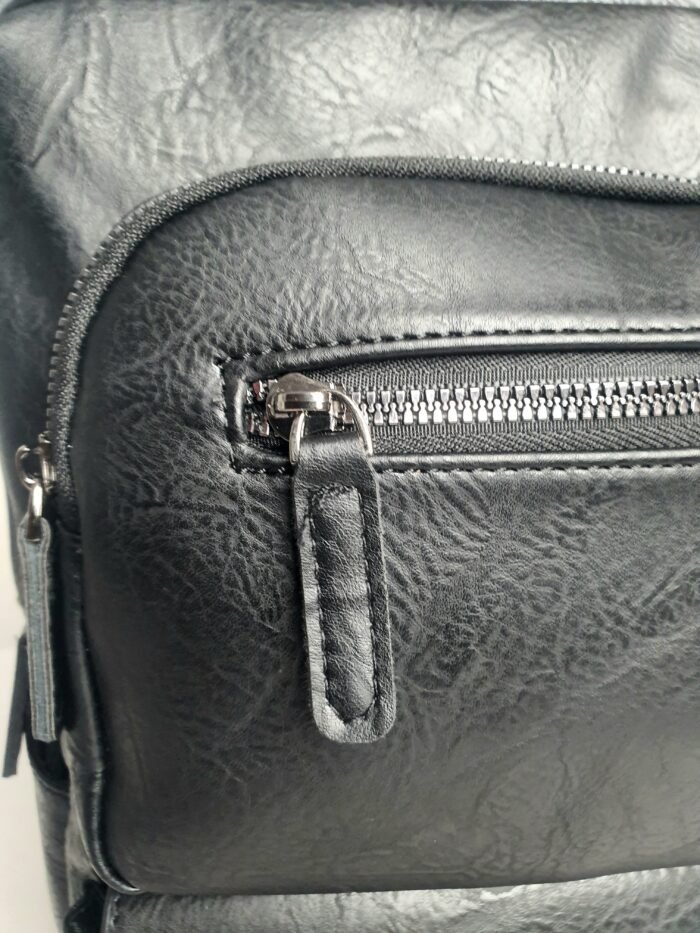 Un sac à dos classique au design fabuleux et extrêmement élégant, adapté aux amateurs de luxe.Cuir PU à Fermeture éclair Vintage - Image 13