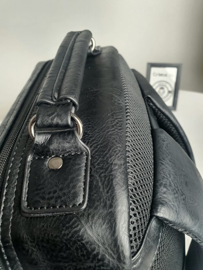 Un sac à dos classique au design fabuleux et extrêmement élégant, adapté aux amateurs de luxe.Cuir PU à Fermeture éclair Vintage - Image 12