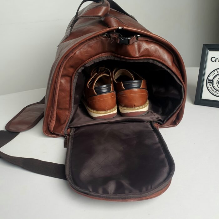 Sac de voyage convertible avec compartiment à chaussures, sac à vêtements étanche pour le voyage - Image 19