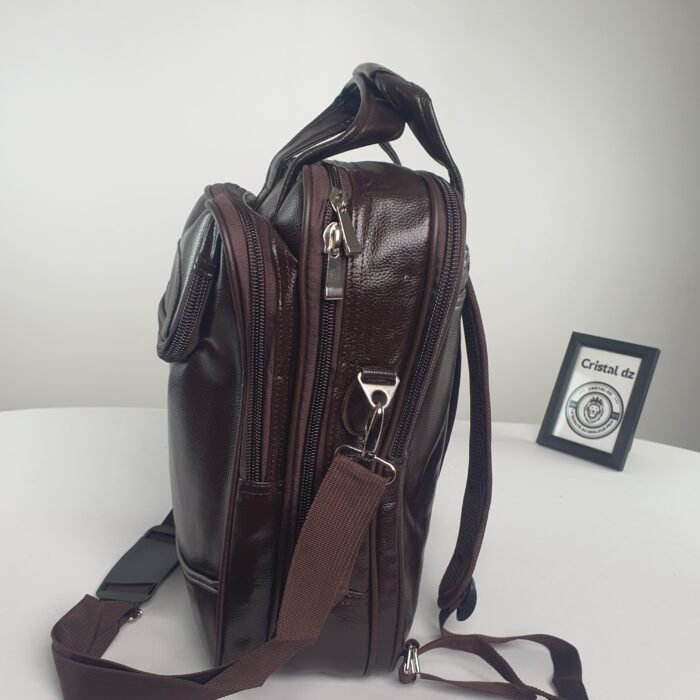 3en1 Sac à dos, sac à main, sac à bandoulière en cuir - Image 20