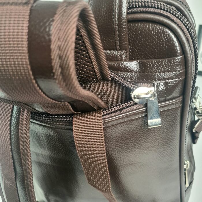 3en1 Sac à dos, sac à main, sac à bandoulière en cuir - Image 18
