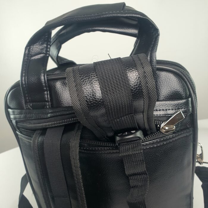 3en1 Sac à dos, sac à main, sac à bandoulière en cuir - Image 10