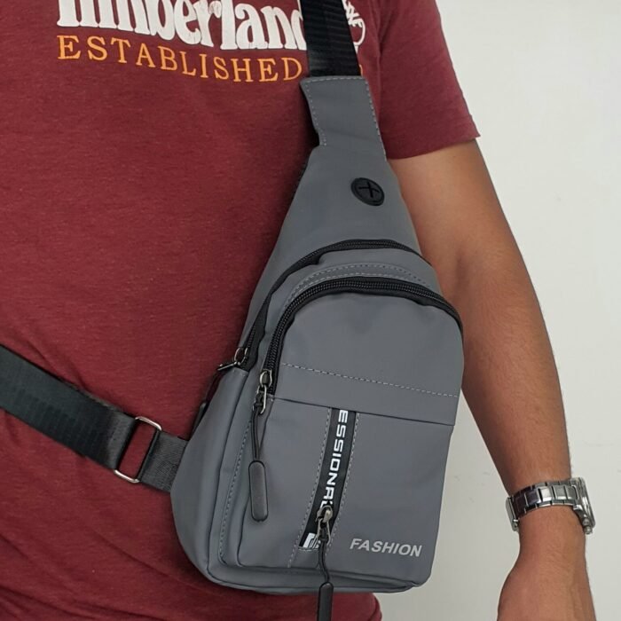 Sac à bandoulière imperméable pour homme – FASHION - Image 3