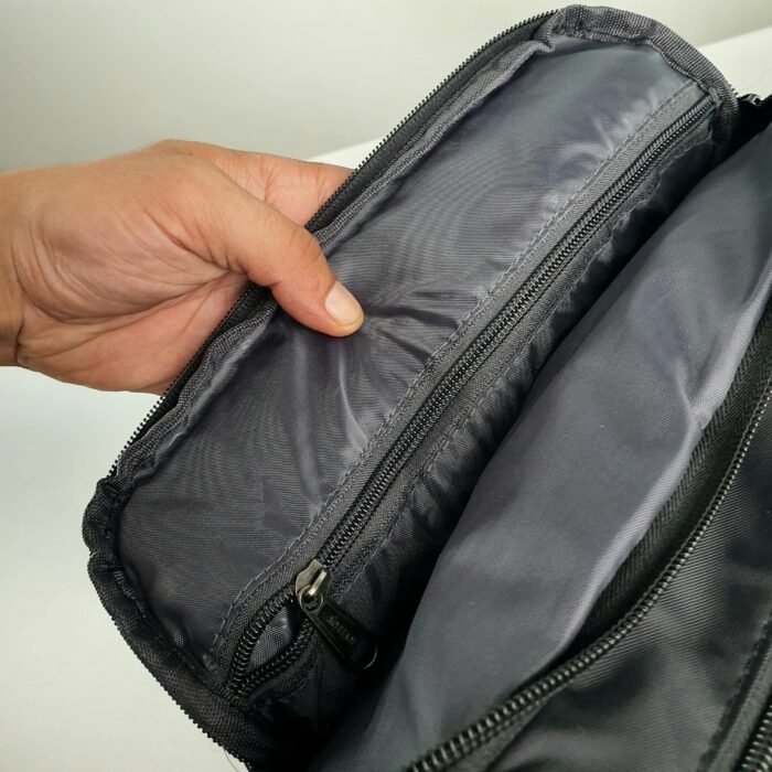 AOTIAN Sac à bandoulière  pour homme - Étanche - Noir - Pour le travail, les voyages, l'école, Noir - Image 19