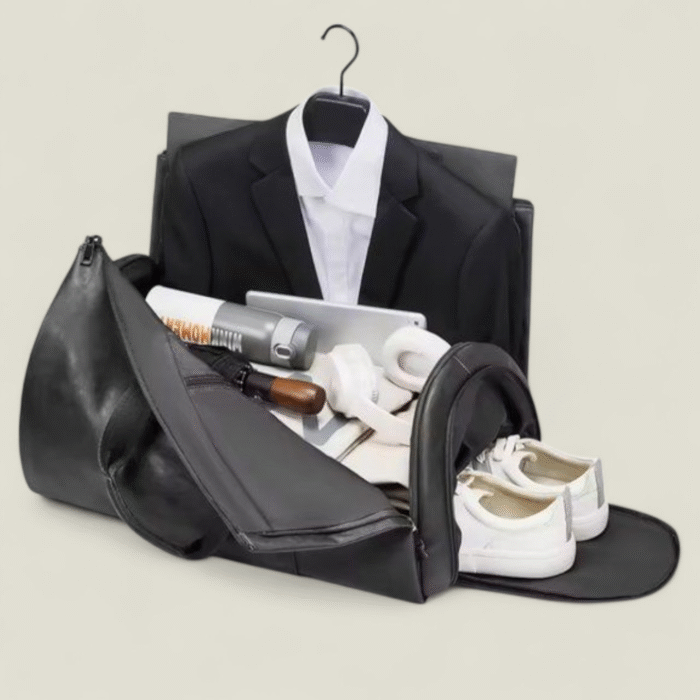 Sac de voyage convertible avec compartiment à chaussures, sac à vêtements étanche pour le voyage - Image 1