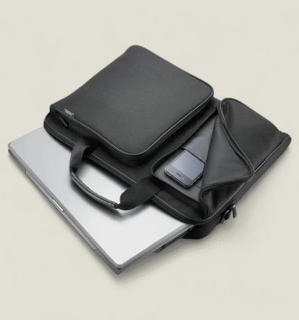 cartable pour ordinateur Elecom ZSB-BM005NBK, sacoche business, sac de transport, format A4, absorption des chocs, fine