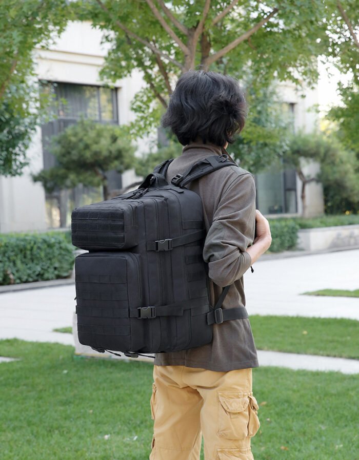 Sac à dos Tactique 4Trainer noir militaire - Image 16