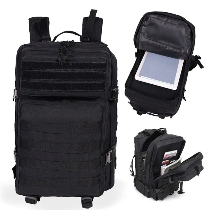 Sac à dos Tactique 4Trainer noir militaire - Image 6