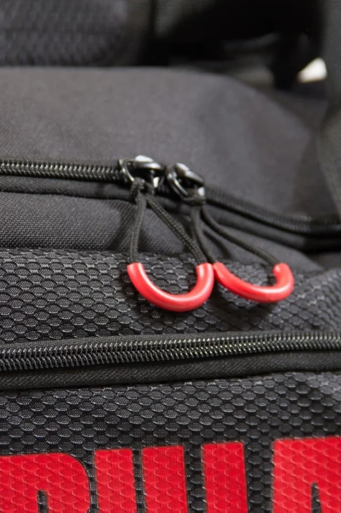 cabas GORILLA WEAR Jerome Gym Bag - Black/Red - Image 8