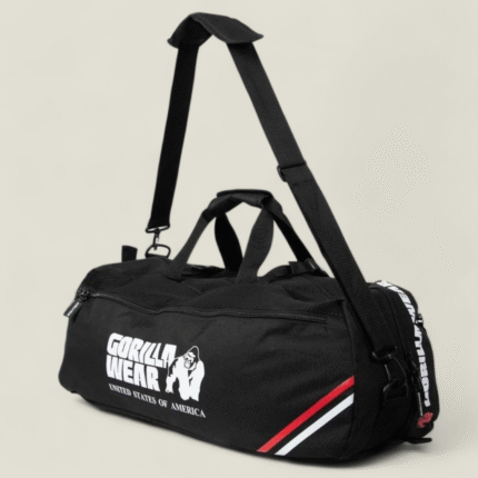 cabas et sac a dos GORILLA WEAR Norris Hybrid Gym Bag - Black