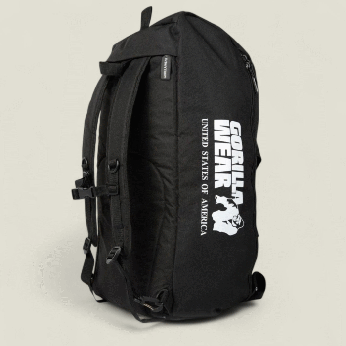 cabas et sac a dos GORILLA WEAR Norris Hybrid Gym Bag - Black - Image 3