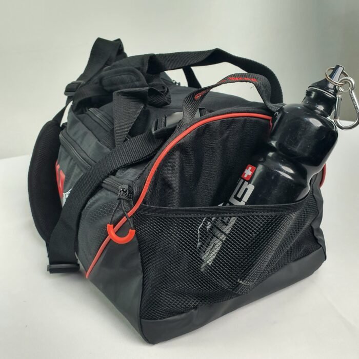 cabas GORILLA WEAR Jerome Gym Bag - Black/Red - Image 5