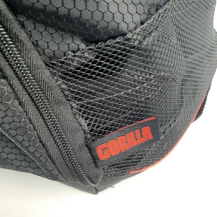 cabas GORILLA WEAR Jerome Gym Bag - Black/Red - Image 14