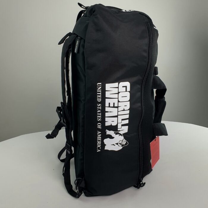 cabas et sac a dos GORILLA WEAR Norris Hybrid Gym Bag - Black - Image 16