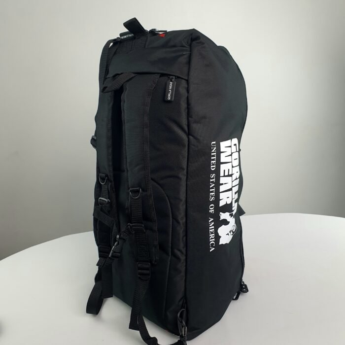 cabas et sac a dos GORILLA WEAR Norris Hybrid Gym Bag - Black - Image 17