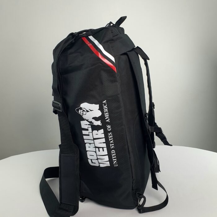 cabas et sac a dos GORILLA WEAR Norris Hybrid Gym Bag - Black - Image 18