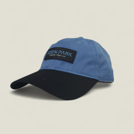 Casquette Eden Park Bicolore bleu clair/noir
