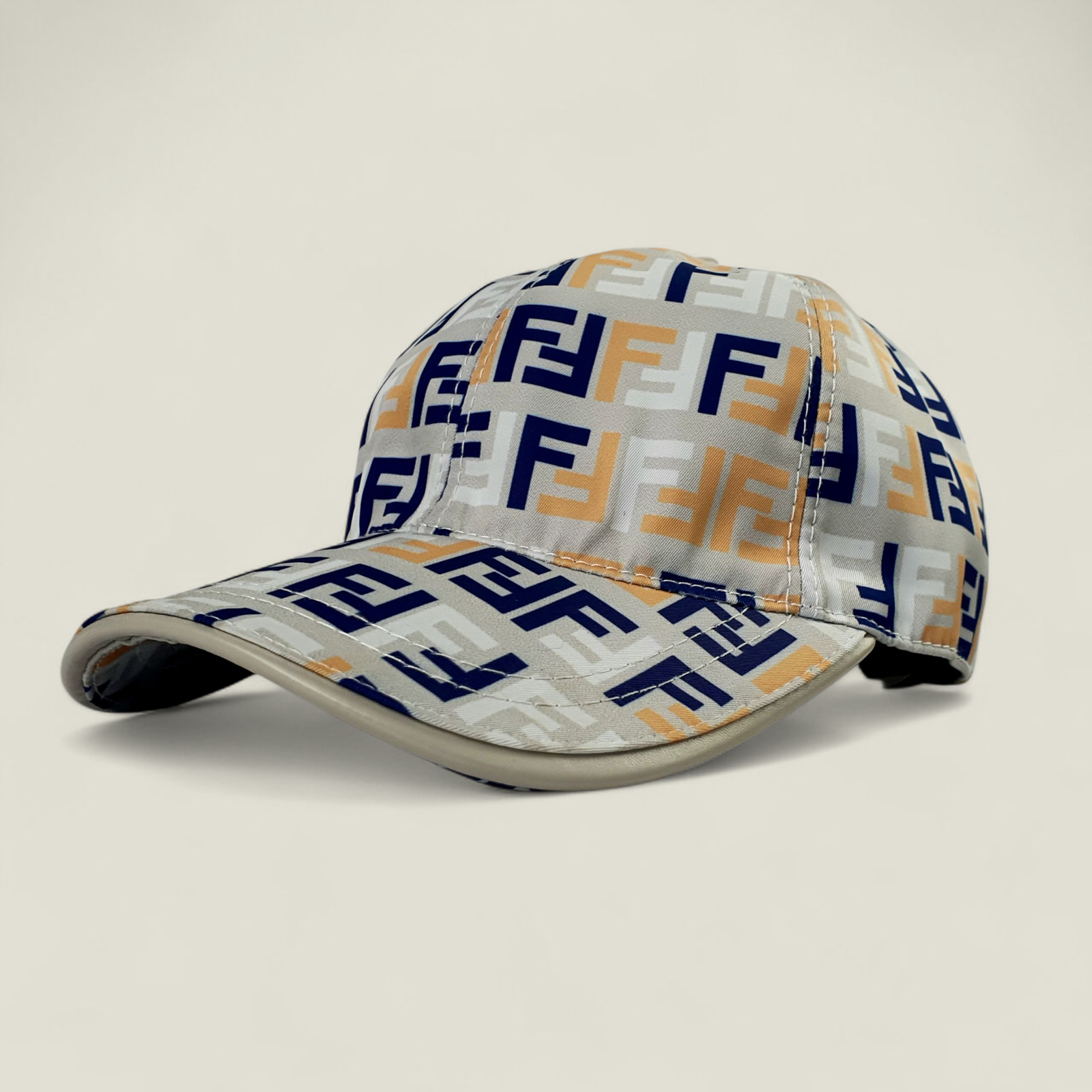 20251126_134038 Casquette Sport Fendi Élégante blanc/jaune - Image 1