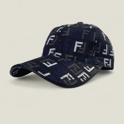 Casquette de Luxe Fendi bleu/bleu