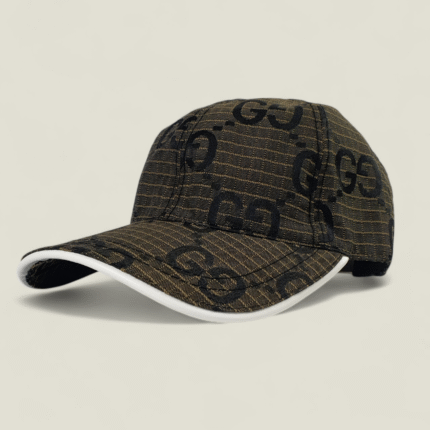 Casquette GUCCI en maille marron c09