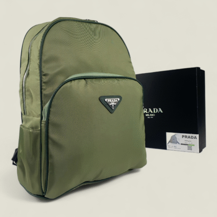 Sac à dos Prada luxe vert