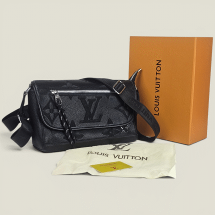 sac bandoulière LV capacité large avec la boîte