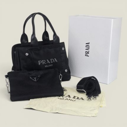 PRADA sac et pochette 2 pièces démontables pour femme master qualité