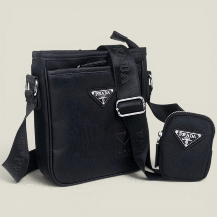 sacoche Prada double face Master qualité avec multiples poches