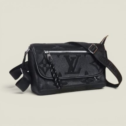 sac bandoulière LV capacité large avec la boîte