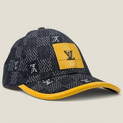 Casquette en Denim Emblématique Louis Vuitton – Design Iconique, Denim Premium et Finition Haut de Gamme